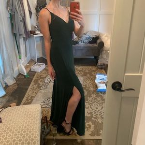 Emerald green Bridesmaid/Prom dress David’s Bridal